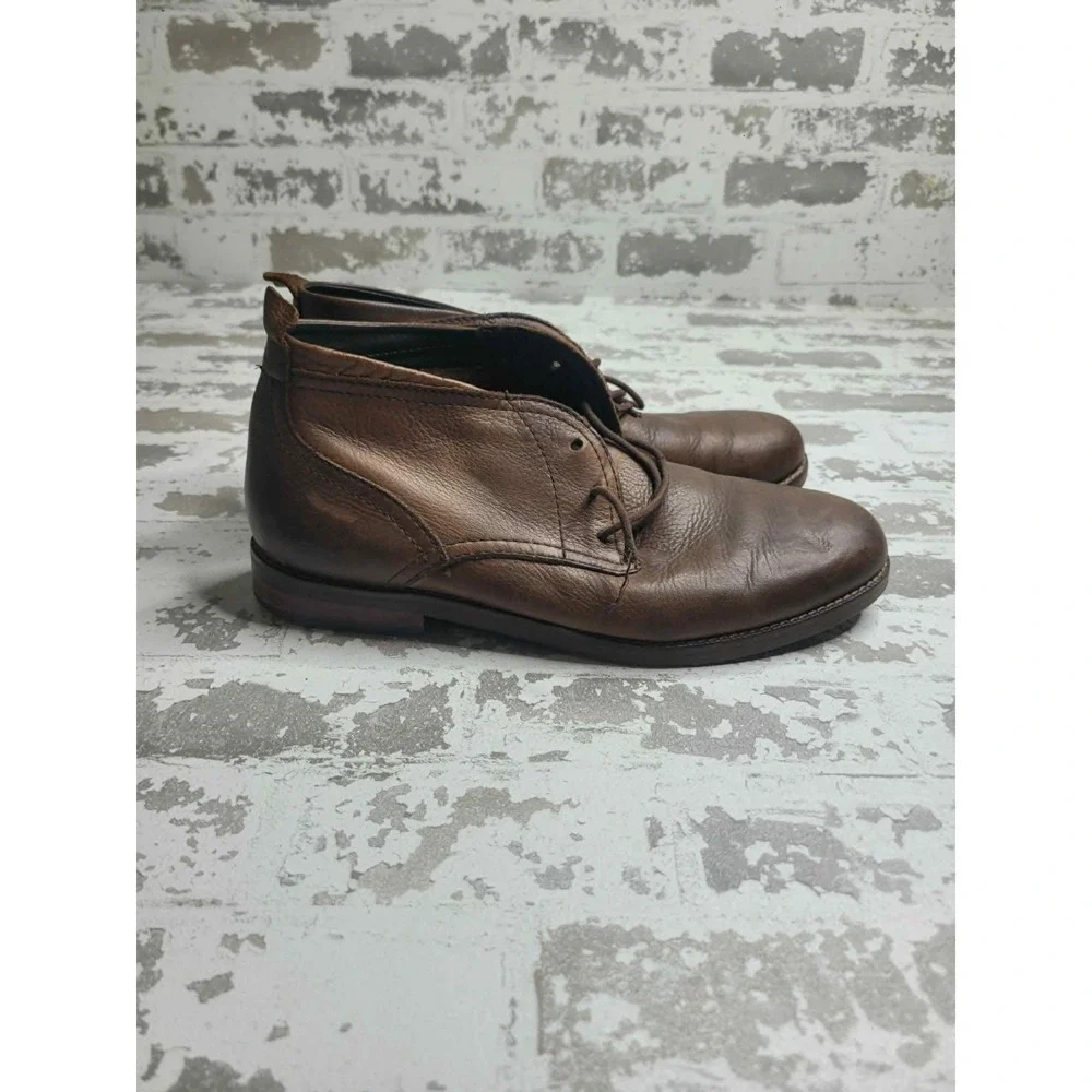 Cole Haan Men's Brown Leather‎ Chukka Boots Men's 10